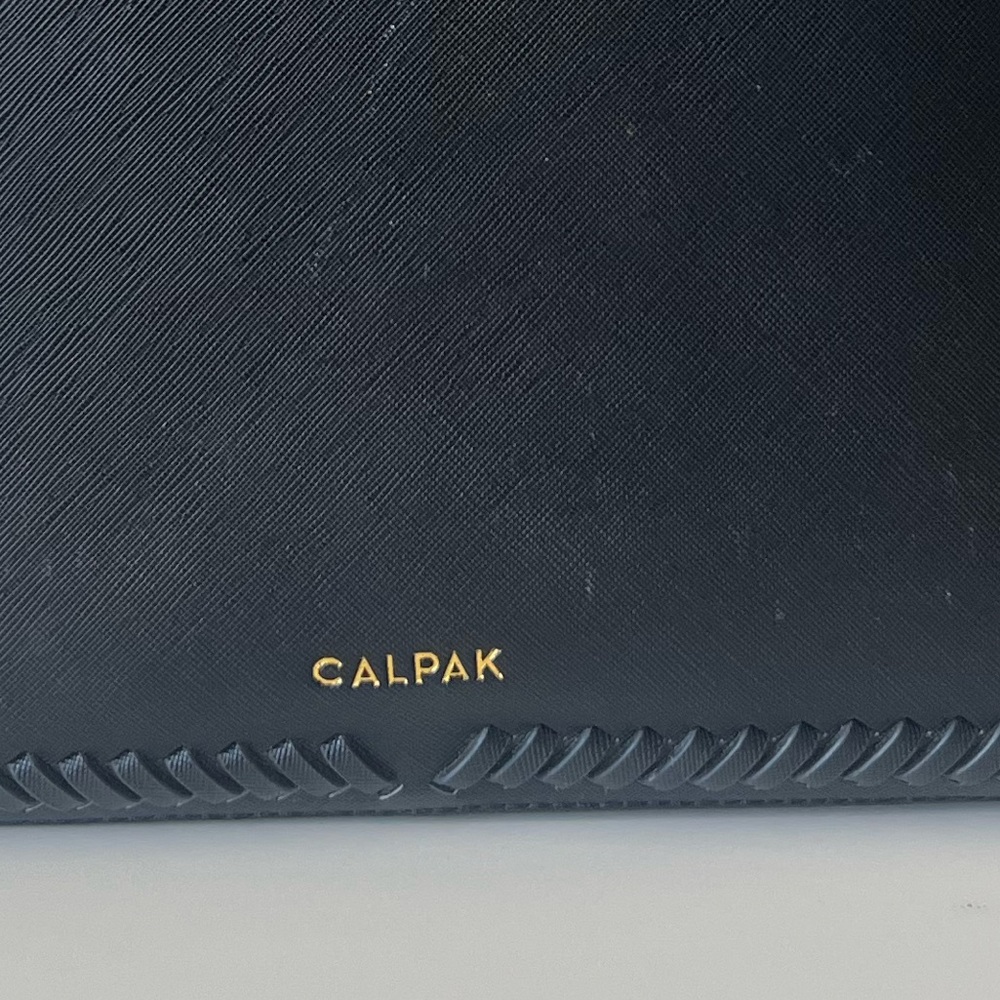 Calpak Black Backpack Elegant Minimalist Design - Picture 2 of 13